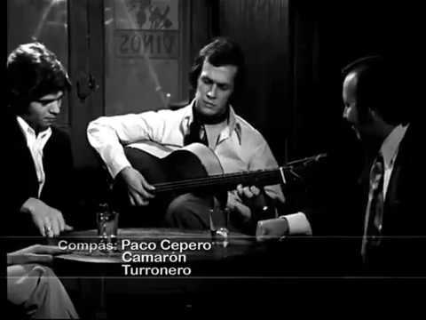 Paco de Lucía interpretando unas bulerías (año 1972)