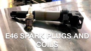 BMW e46 coil and spark plug replacement tune up