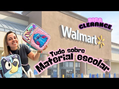VOLTA ÀS AULAS NO WALMART EM ORLANDO NOS ESTADOS UNIDOS! E AINDA DICAS DE COMO ECONOMIZAR!