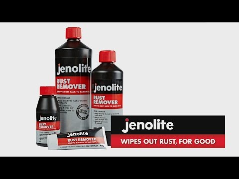 How to remove rust with Jenolite Rust Remover