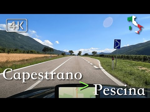 Scenic Drive (Abruzzo), Italy [Capestrano ⩾ Pescina]🌞