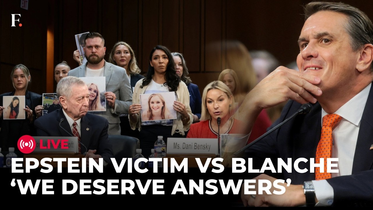 LIVE: Epstein Survivor Confronts Trump's Todd Blanche During Heated Confirmation Showdown