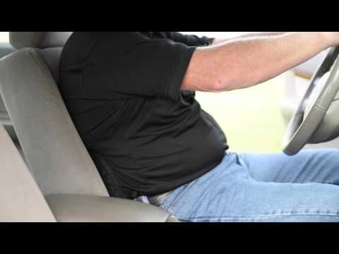 Automotive Lumbar Support Bucket Seat - 405