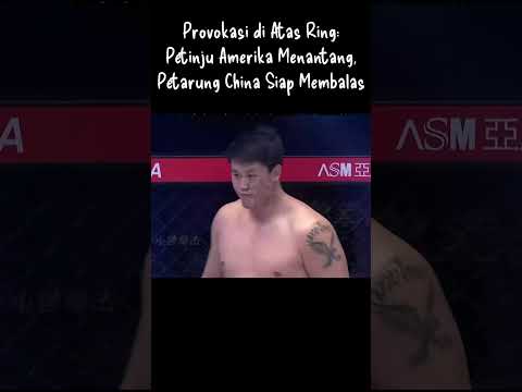 Provokasi di Atas Ring: Petinju Amerika Menantang, Petarung China Siap Membalas