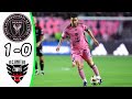 Inter Miami - DC United 1:0 - All Goals & Highlights