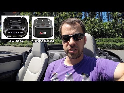 Best Radar Detectors Under $200? Uniden DFR6 vs. Cobra DSP9200BT