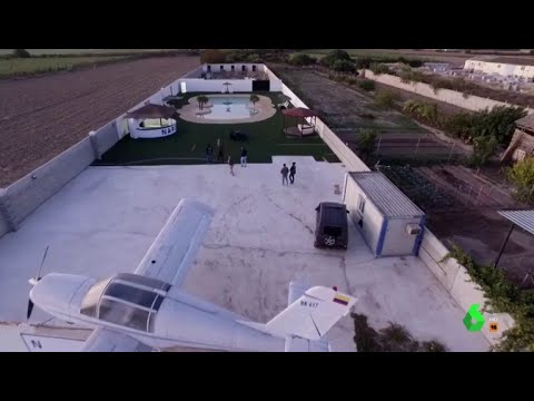 La impresionante finca de un presunto narco granadino, a imagen y semejanza de la de Pablo Escobar