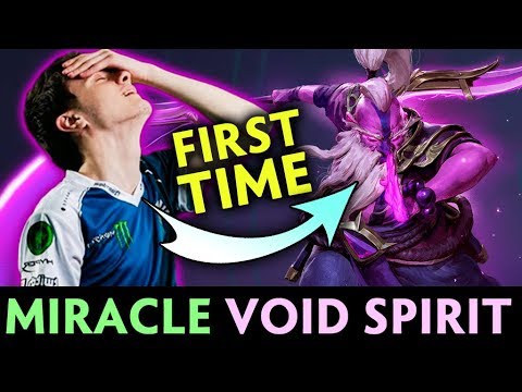 Miracle FIRST TIME trying Void Spirit — is he still OP?
