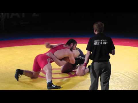 Schaman Kasumov - Dzambulat Ustaev 86kg FS Finale GrensLandTournooi KSV Simson