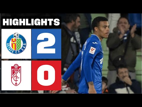 GETAFE CF 2 - 0 GRANADA CF | HIGHLIGHTS LALIGA EA SPORTS