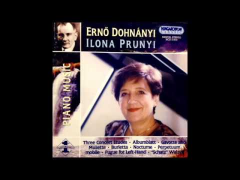 Delibes - Dohnanyi: Waltz from the Ballet Naila (Ilona Prunyi - piano) 2000