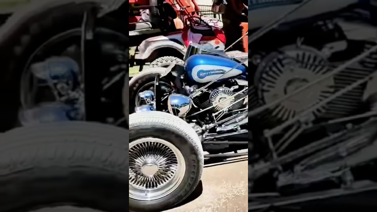 IS IT A BIKE? HULKING Harley Flathead Trike By Alejandro