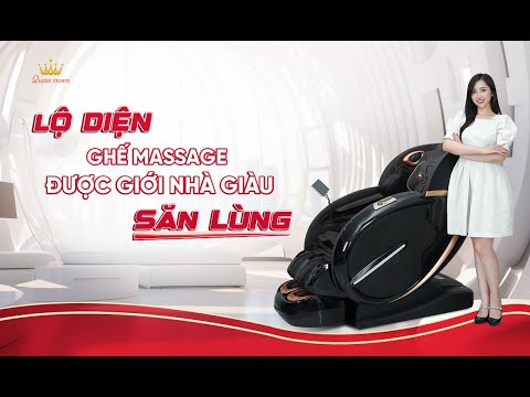 Bí Mật Đằng Sau Chiếc Ghế Massage Cao Cấp Queen Crown QL008 Luxury Được Giới Nhà Giàu Săn Đón