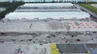 Countyline Corporate Park Tilt-Up Progress Aerial View