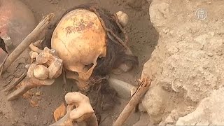 На юго-востоке Перу раскапывают уникальные гробницы инков. ВИДЕО
