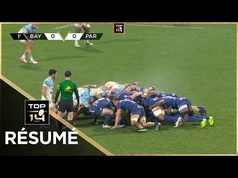 TOP 14 Saison 2024-2025 J10 - Résumé Aviron Bayonnais - Stade Français Paris