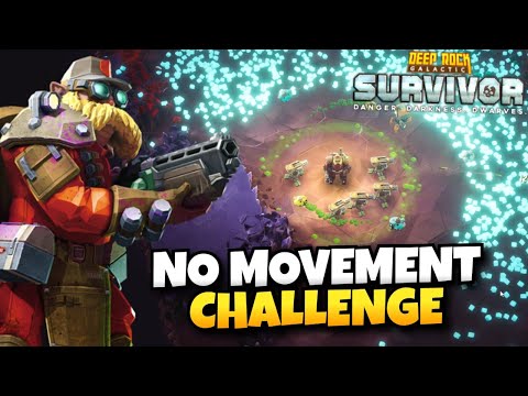 So I Did the "No Movement Challenge" | Deep Rock Galactic: Survivor Gameplay
