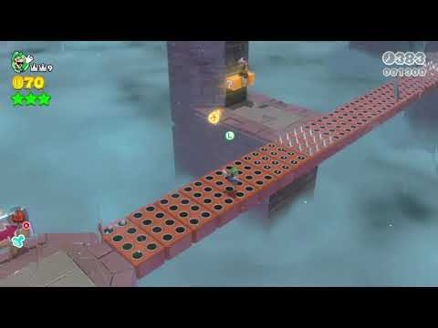 Super Mario 3D World (Switch) 8-1 Speedrun - Time: 29 (Former WR)
