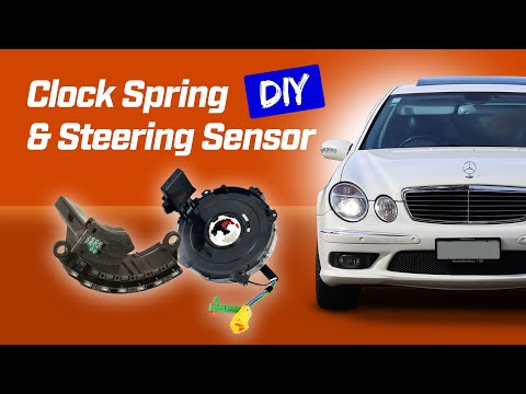 Replace Clockspring & Steering Angle Sensor W211 Mercedes E Class