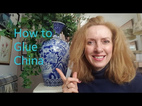 HOW TO GLUE AND FIX/MEND YOUR BROKEN CHINA/PORCELAIN LATEST