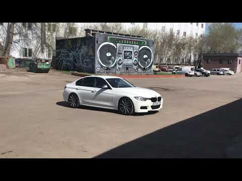 F30 on 19” wheels with Bilstein B8 suspension and Eibach Pro-kit springs