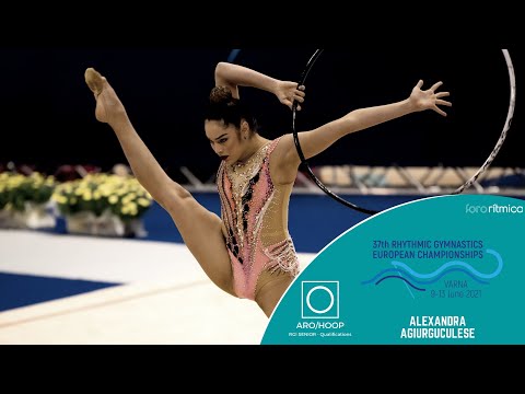 Alexandra Agiurguculese (aro / hoop) - Classification European Championship Varna 2021