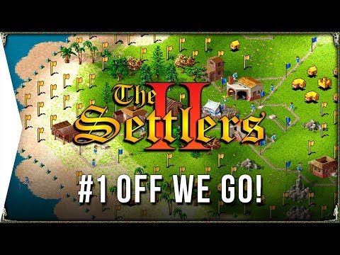 The Settlers 2 ► "Is this a long game?" - #1 Off We Go - [Roman Campaign & Retro RTS Gameplay]