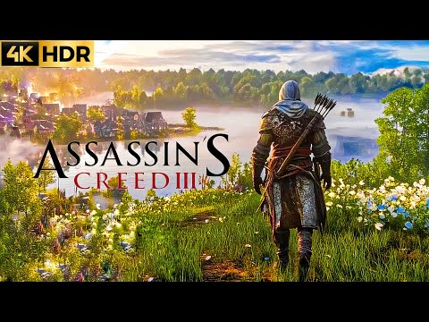 Brutal Combat & Stealth Gameplay (4K HDR Gameplay) Assassin’s Creed