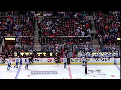 Kadri's Hat Trick Goal - Leafs 4 vs Sens 0 - Mar 30th 2013 (HD)