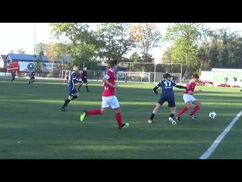 Eerste Helft Sparta Nijkerk JO17-1 - vv DOVO JO17-1.