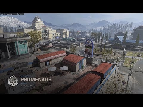 Worlds Fastest Nuke On Promenade (Brand NEW Ground War Map)