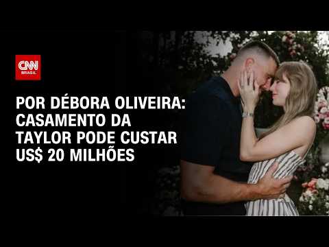 Casamento de Taylor Swift e Travis Kelce pode custar US$ 20 milhões | LIVE CNN