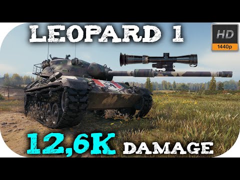 Leopard 1 - Best Sniper Medium - World of Tanks