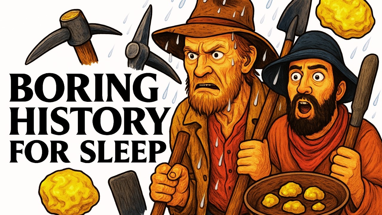 Boring History For Sleep |  Why it Sucked to Be a Gold Miner in the Wild West