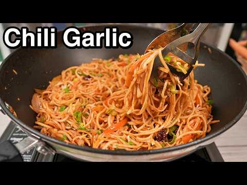 Once You Try These Noodles - You Won’t Stop | Perfect Chili Garlic Noodles