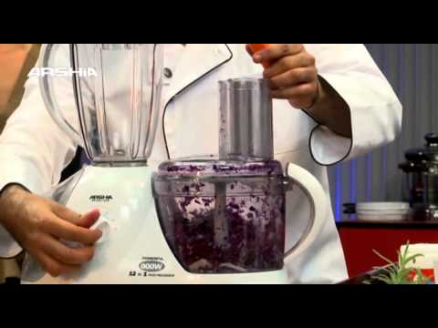 Arshia 12 in 1  Food processor - How to Use