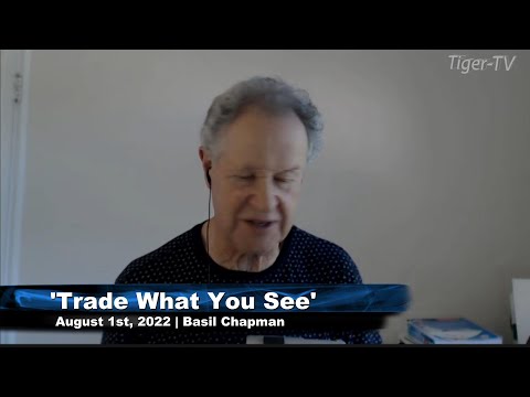 August 1st, Trade What You See with Guest Host Basil Chapman on TFNN - 2022