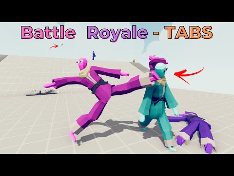 (AMAZING) - MELEE UNITS - Battle Royale | TABS - Totally Accurate Battle Simulator