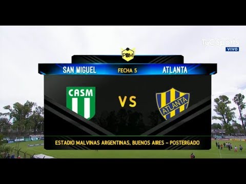 San Miguel 1-0 Atlanta - B Metro 2017/18