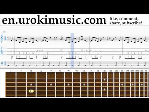 Guitar lessons Katy Perry - Pendulum Sheet Music Tutorial Part#2 um-i352