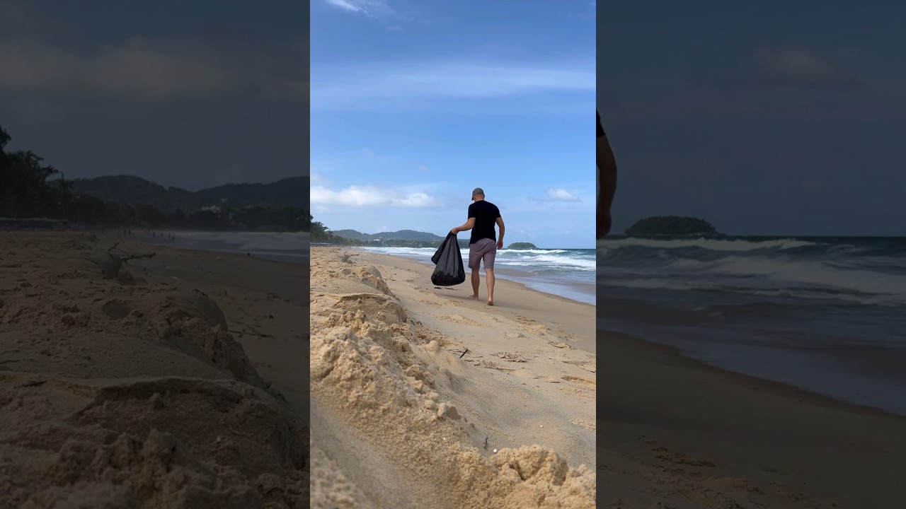 Saving the World from Plastic Pollution #plasticpollution #beachcleanup #savesea