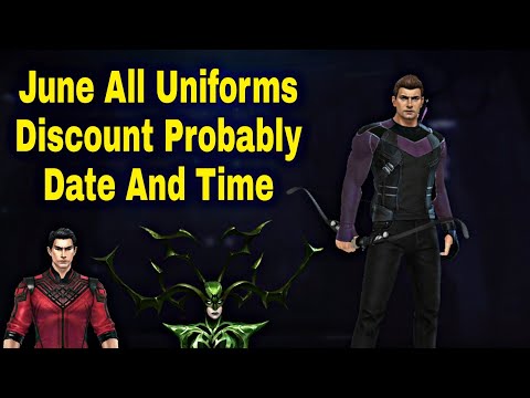 Probably Date On June All Uniforms Discount And Must Buy Uniforms Tips 2022 - Marvel Future Fight