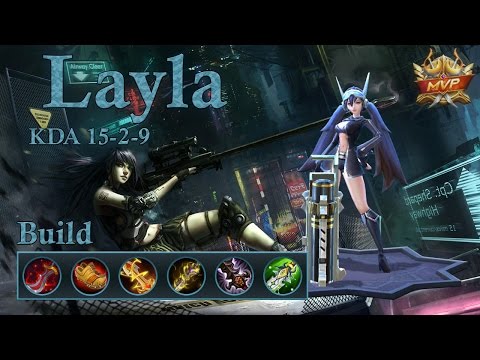 Mobile Legends: Layla MVP, Triple long range snipe! :O