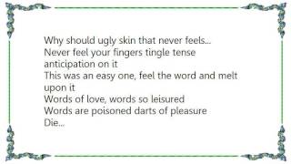 Franz Ferdinand - Words So Leisured Lyrics