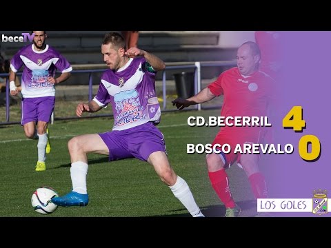 Los 4 goles del CD.Becerril - Bosco Arévalo