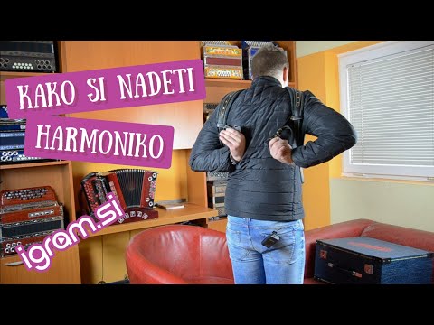 Kako si nadeti harmoniko