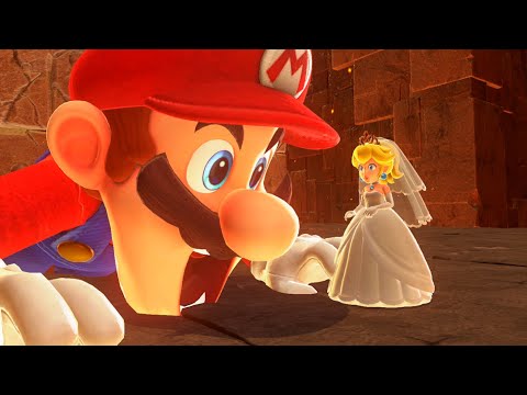 Super Bowser Odyssey - Final Boss Evil Mario & Ending