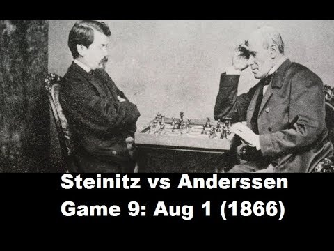Game 9: Anderssen vs Steinitz - London (1866) #30