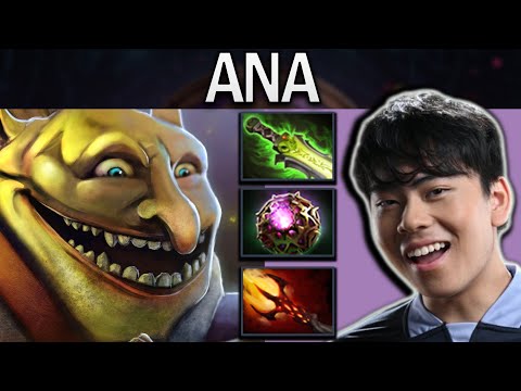 Techies Dota 2 7.33 Gameplay Ana with Octarine - Dagon