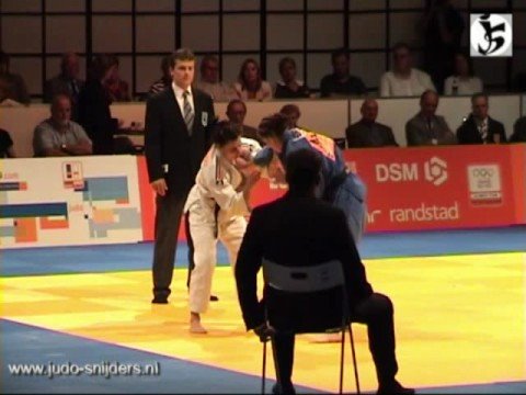 Judo Rotterdam 2008 Bravik (NED) - Kraeh (GER) [-52kg]